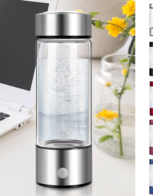 Load image into Gallery viewer, Hydrogen Water Bottles Electric Hydrogen Rich Water Generator Bottle New Technology Rechargeable Portable Antioxidant
