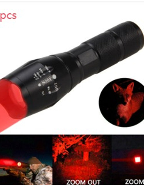 Load image into Gallery viewer, Portable Mini Flashlight LED ZOOM Torch Hunting Zoomable Flashlight Torch Light
