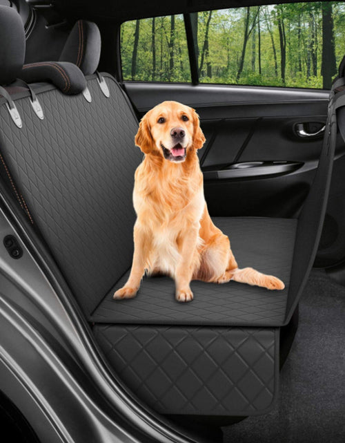 Load image into Gallery viewer, Dog Car Seat Cover View Mesh Pet Carrier Hammock Safety Protector Car Rear Back Seat Mat With Zipper And Pocket For Travel
