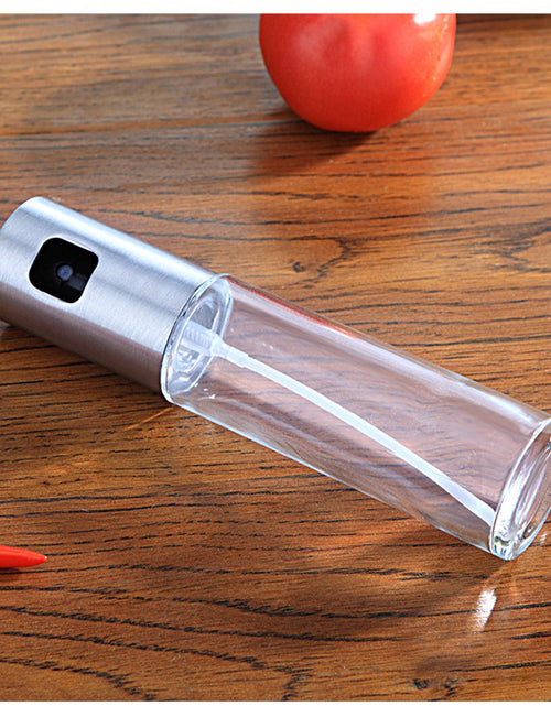 Load image into Gallery viewer, BBQ Healthy Kitchen Cooking Oil Vinegar Spray Bottle Push Type Oil Spray BottlePump Oil Tank Leakproof BBQ Sprayer BBQ Tools Kitchen Gadgets
