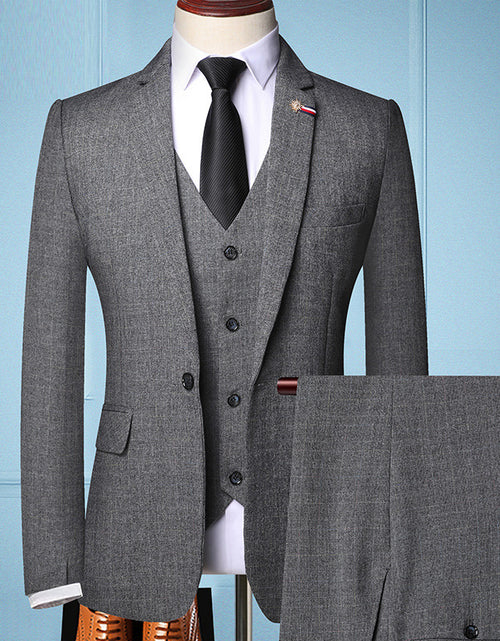 Load image into Gallery viewer, Three-piece suit for men
