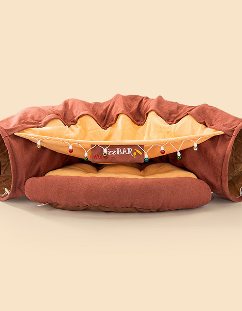 Load image into Gallery viewer, Collapsible Cat Tunnel Durable Washable Collapsible
