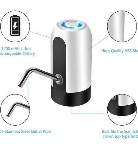 Water Bottle Electric Automatic Universal Dispenser 5 Gallon USB USB Water Dispenser Automatic Drinking Water Bottle