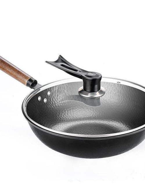 Load image into Gallery viewer, Iron Pan Traditional Iron Wok Handmade
