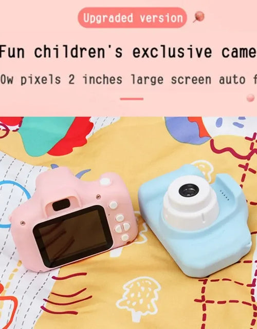 Load image into Gallery viewer, X2 Children Mini Digital Camera Can Take Pictures HD Video Small Camera Photography Children Birthday Gift Kids Toys for Kids
