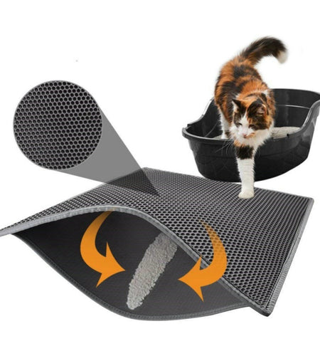 Cat Litter Pad Honeycomb Cat Pad Waterproof Urine Proof Pad Pet Supplies