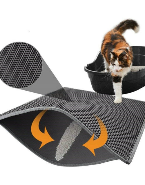 Load image into Gallery viewer, Cat Litter Pad Honeycomb Cat Pad Waterproof Urine Proof Pad Pet Supplies
