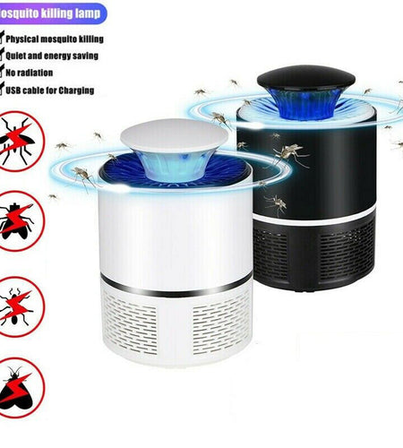 Electric UV Mosquito Killer Lamp Outdoor Indoor Fly Bug Insect Zapper Trap USB
