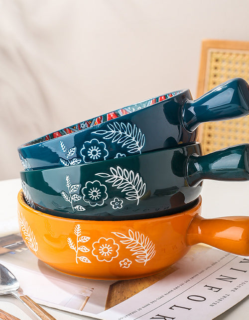 Load image into Gallery viewer, Glazed Salad Bowl Dessert Bowl Household
