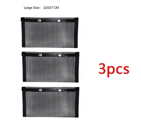 Load image into Gallery viewer, Reusable BBQ Grill Mesh Bag Non-stick Barbecue Baking Isolation Pad Outdoor Picnic Camping BBQ Kitchen Tools
