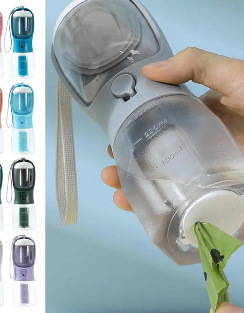 Load image into Gallery viewer, Dog Water Cup Drinking Food Garbage Bag Three-in-one Portable Small Multi-functional Pet Cups Pets Supplies
