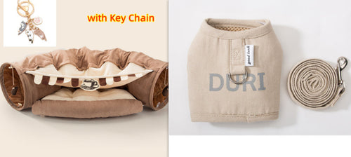 Load image into Gallery viewer, Collapsible Cat Tunnel Durable Washable Collapsible
