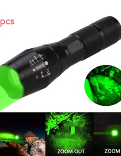 Load image into Gallery viewer, Portable Mini Flashlight LED ZOOM Torch Hunting Zoomable Flashlight Torch Light
