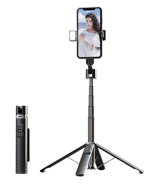 Load image into Gallery viewer, Quadrupod Double Fill Light Mobile Phone Bluetooth-compatible Selfie Stick
