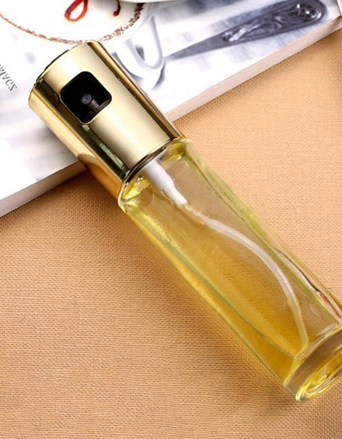 Load image into Gallery viewer, BBQ Healthy Kitchen Cooking Oil Vinegar Spray Bottle Push Type Oil Spray BottlePump Oil Tank Leakproof BBQ Sprayer BBQ Tools Kitchen Gadgets
