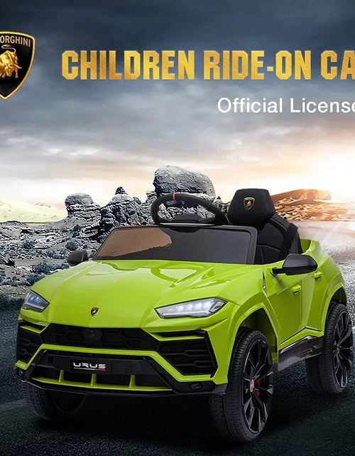 Load image into Gallery viewer, Lamborghini Urus 12V Electric Powered Ride on Car Toys for Girls Boys, Red Kids Electric Vehicles Ride on Toys with Remote Control, Foot Pedal, MP3 Player and LED Headlights, CL61
