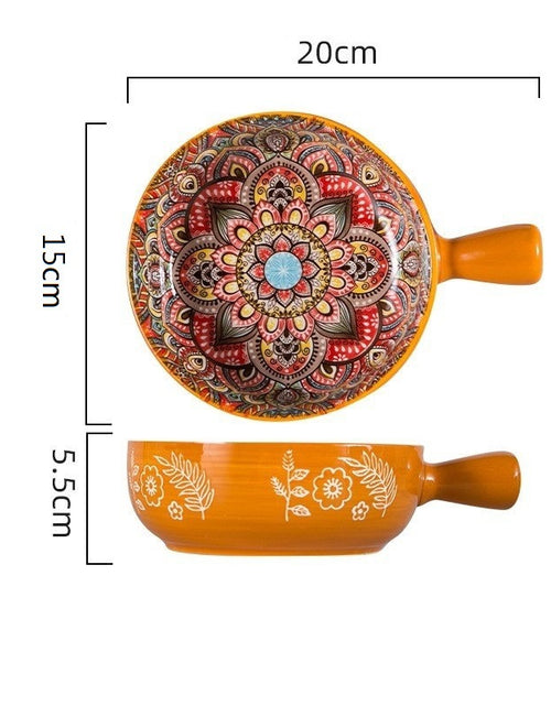 Load image into Gallery viewer, Dishes Suit Vintage Underglaze Household Bowls And Dishes
