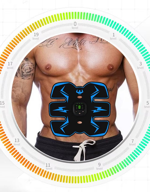 Load image into Gallery viewer, USB Rechargable EMS Muscle Stimulator Electric Massage Therapy Pain Relief Weight Loss Meridianfull Body Massager Fitness
