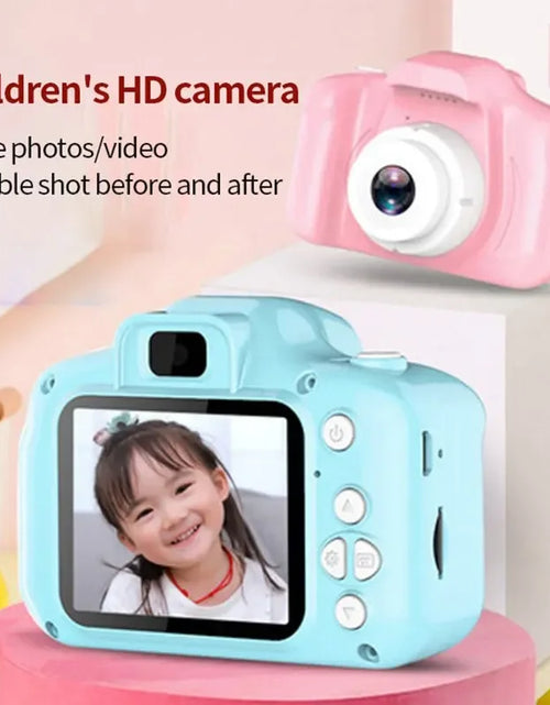 Load image into Gallery viewer, X2 Children Mini Digital Camera Can Take Pictures HD Video Small Camera Photography Children Birthday Gift Kids Toys for Kids
