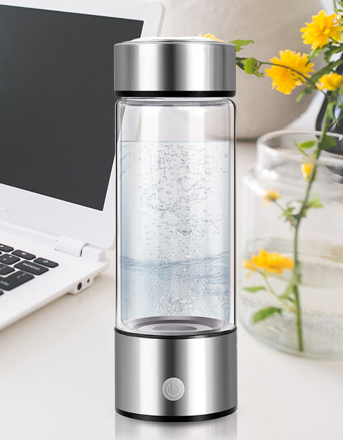 Load image into Gallery viewer, Hydrogen Water Bottles Electric Hydrogen Rich Water Generator Bottle New Technology Rechargeable Portable Antioxidant
