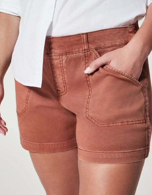 Load image into Gallery viewer, Women&#39;s High Waist Overalls Casual Pants Cotton And Linen Thin A- Line
