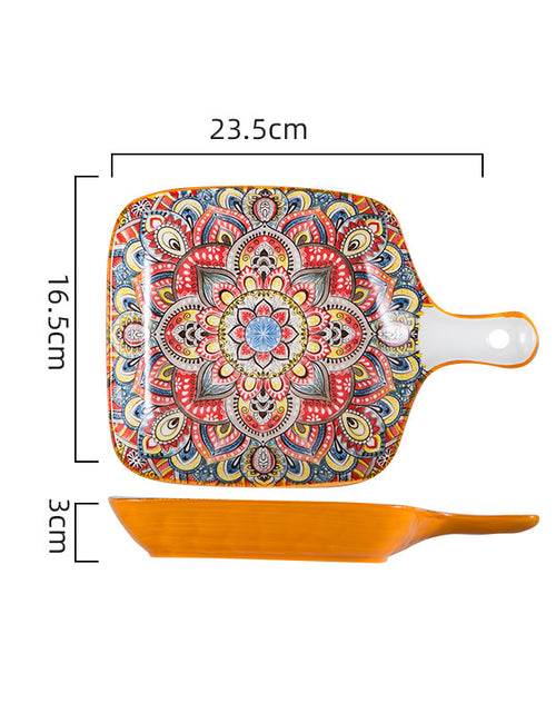 Load image into Gallery viewer, Dishes Suit Vintage Underglaze Household Bowls And Dishes
