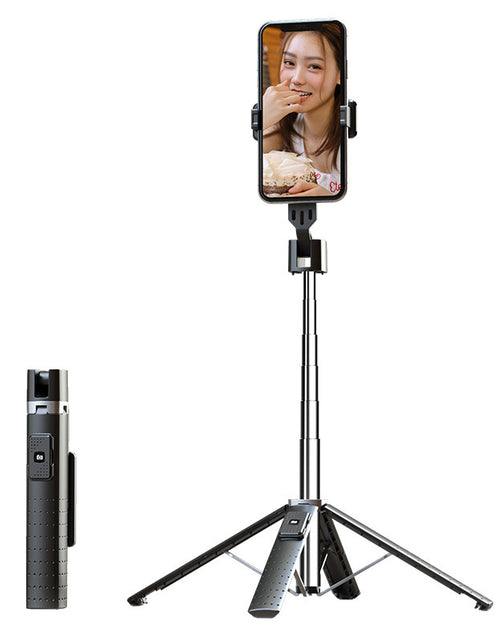 Load image into Gallery viewer, Quadrupod Double Fill Light Mobile Phone Bluetooth-compatible Selfie Stick
