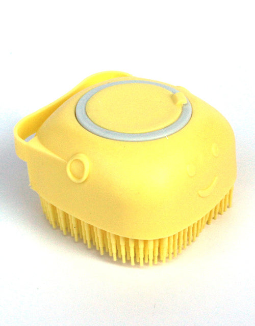 Load image into Gallery viewer, Silicone Dog Bath Massage Gloves Brush Pet Cat Bathroom Cleaning Tool Comb Brush For Dog Can Pour Shampoo Dog Grooming Supplies
