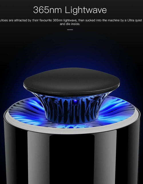 Load image into Gallery viewer, Electric UV Mosquito Killer Lamp Outdoor Indoor Fly Bug Insect Zapper Trap USB

