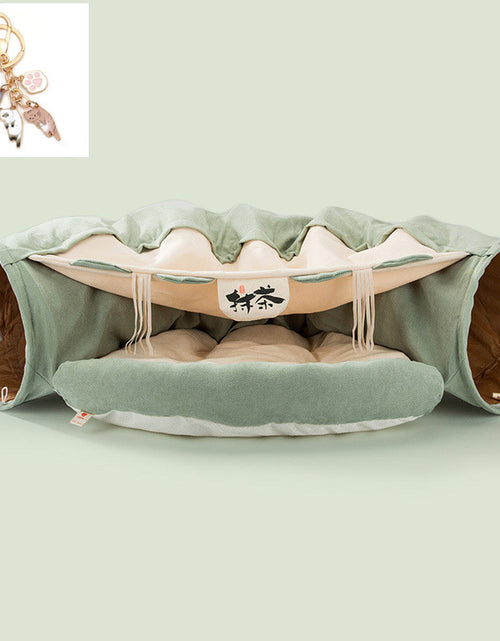 Load image into Gallery viewer, Collapsible Cat Tunnel Durable Washable Collapsible
