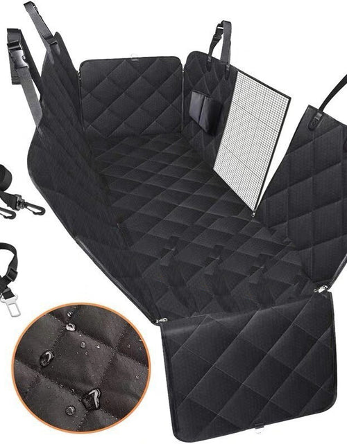 Load image into Gallery viewer, Dog Car Seat Cover View Mesh Pet Carrier Hammock Safety Protector Car Rear Back Seat Mat With Zipper And Pocket For Travel
