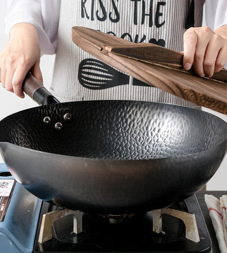 Iron Pan Traditional Iron Wok Handmade