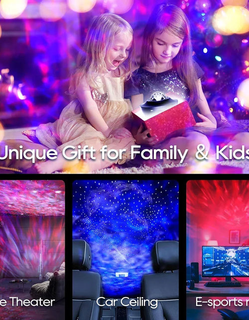 Load image into Gallery viewer, New LED Starry Galaxy Projector Night Light Child Gift USB Bluetooth Music Player Star Nightlight Colorful Projector Night Lamp
