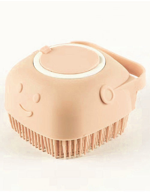 Load image into Gallery viewer, Silicone Dog Bath Massage Gloves Brush Pet Cat Bathroom Cleaning Tool Comb Brush For Dog Can Pour Shampoo Dog Grooming Supplies
