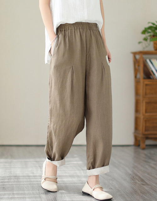 Load image into Gallery viewer, Loose Large Size Slimming High Waist

