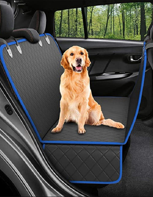 Load image into Gallery viewer, Dog Car Seat Cover View Mesh Pet Carrier Hammock Safety Protector Car Rear Back Seat Mat With Zipper And Pocket For Travel
