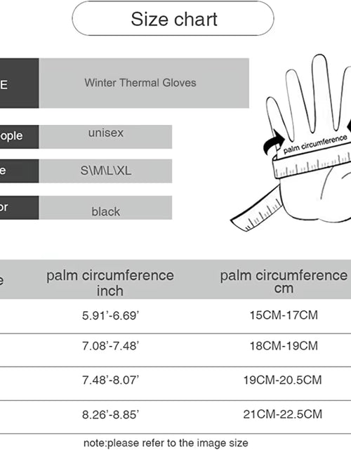 Load image into Gallery viewer, Winter Thermal Gloves Touchscreen Windproof Cycling Cold Glove for Men Women Warm Non-Slip Outdoor Driving Zipper Sport Gloves
