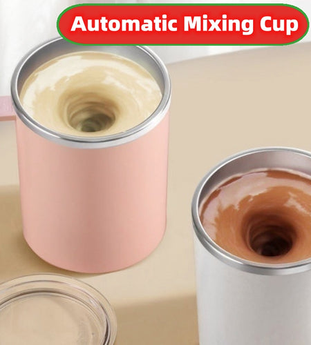 Portable Smart Magnetic Automatic Mixing Coffee Cup Rechargeable Rotating Home Office Travel Stirring Cup