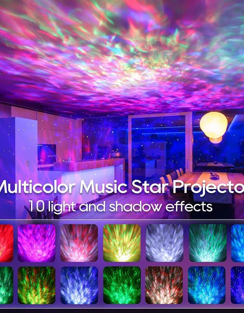 Load image into Gallery viewer, New LED Starry Galaxy Projector Night Light Child Gift USB Bluetooth Music Player Star Nightlight Colorful Projector Night Lamp
